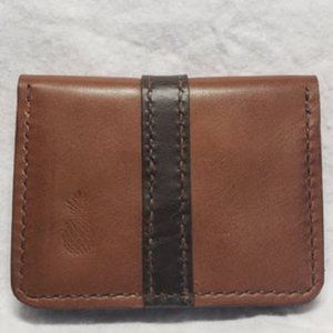 ScapeGrace Designs Leather Wallet in Brown.